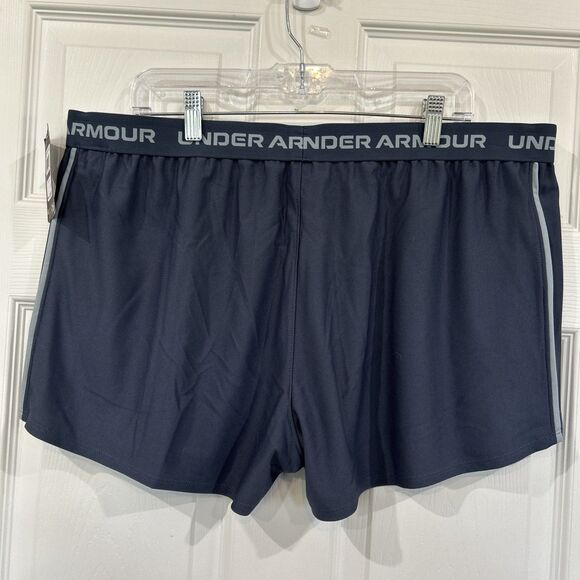 Under Armour Women 2XL Tech Play Up  Athletic Fitness Training Shorts Pockets - Picture 6 of 8